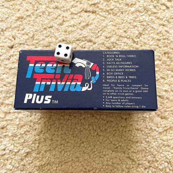Teen Trivia vintage game from 1984 with 3000+ questions and answers. - Picture 2 of 8
